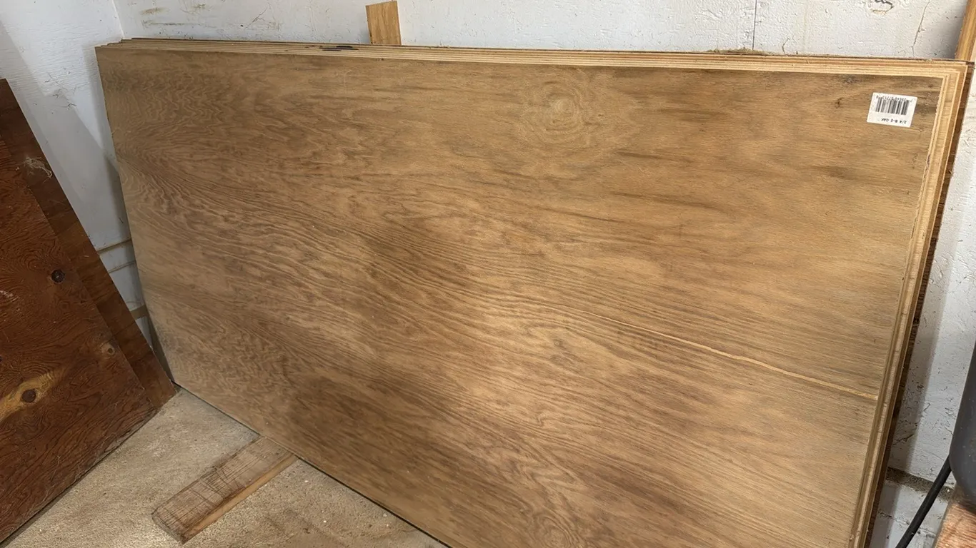Oak plywood