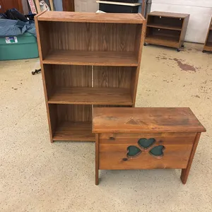 Shelf and cabinet