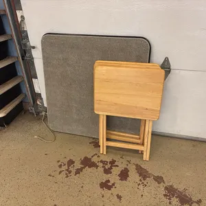 Card table and tv trays