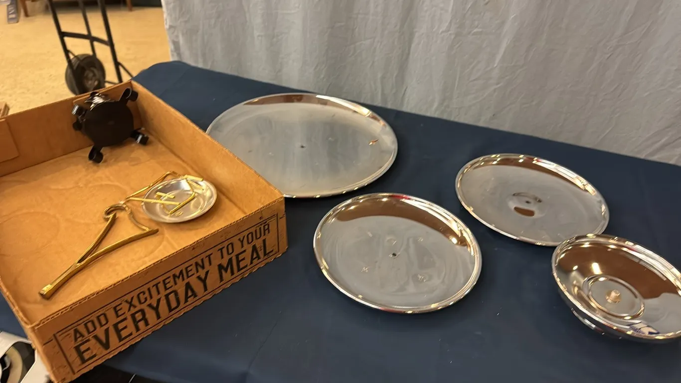 Tiered trays