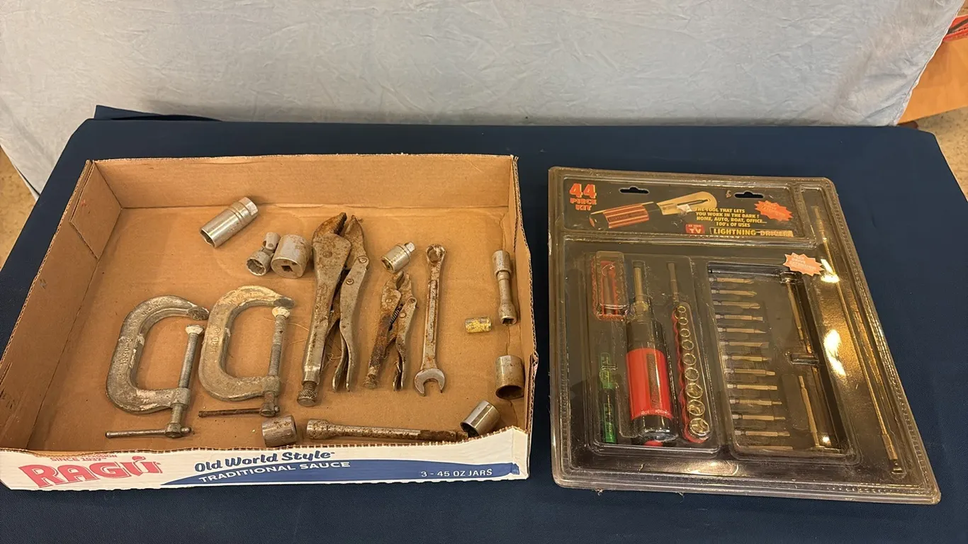 Screwdriver Set, Clamping Pliers & Misc Tools