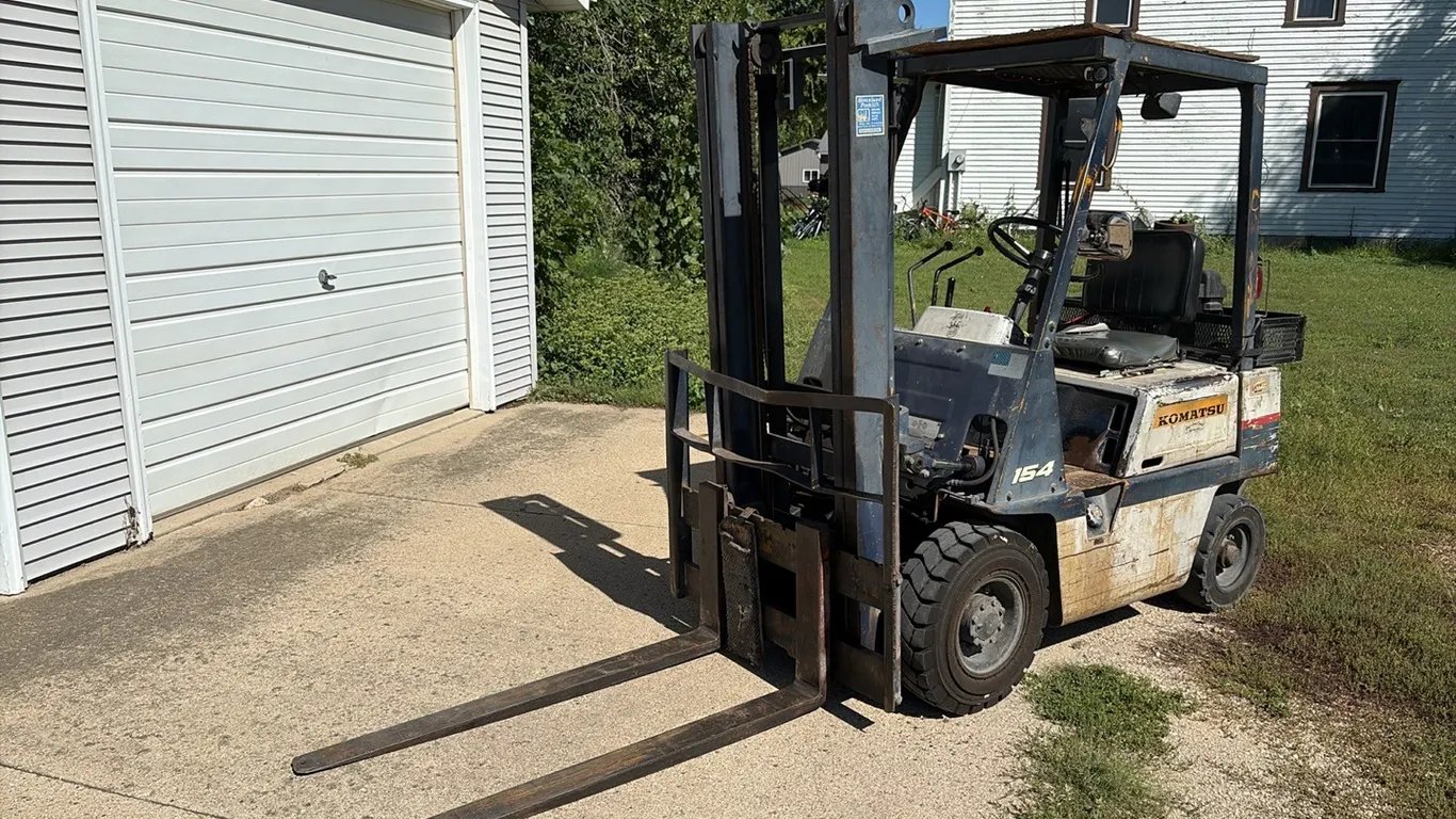 Komatsu 154 Gas Forklift