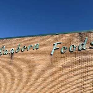 Sanborn Foods Letter Sign