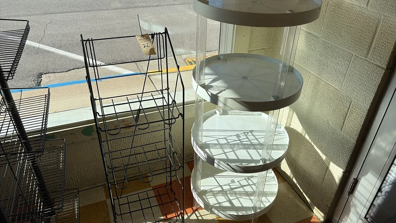 Round Plastic Rack & Wire Rack