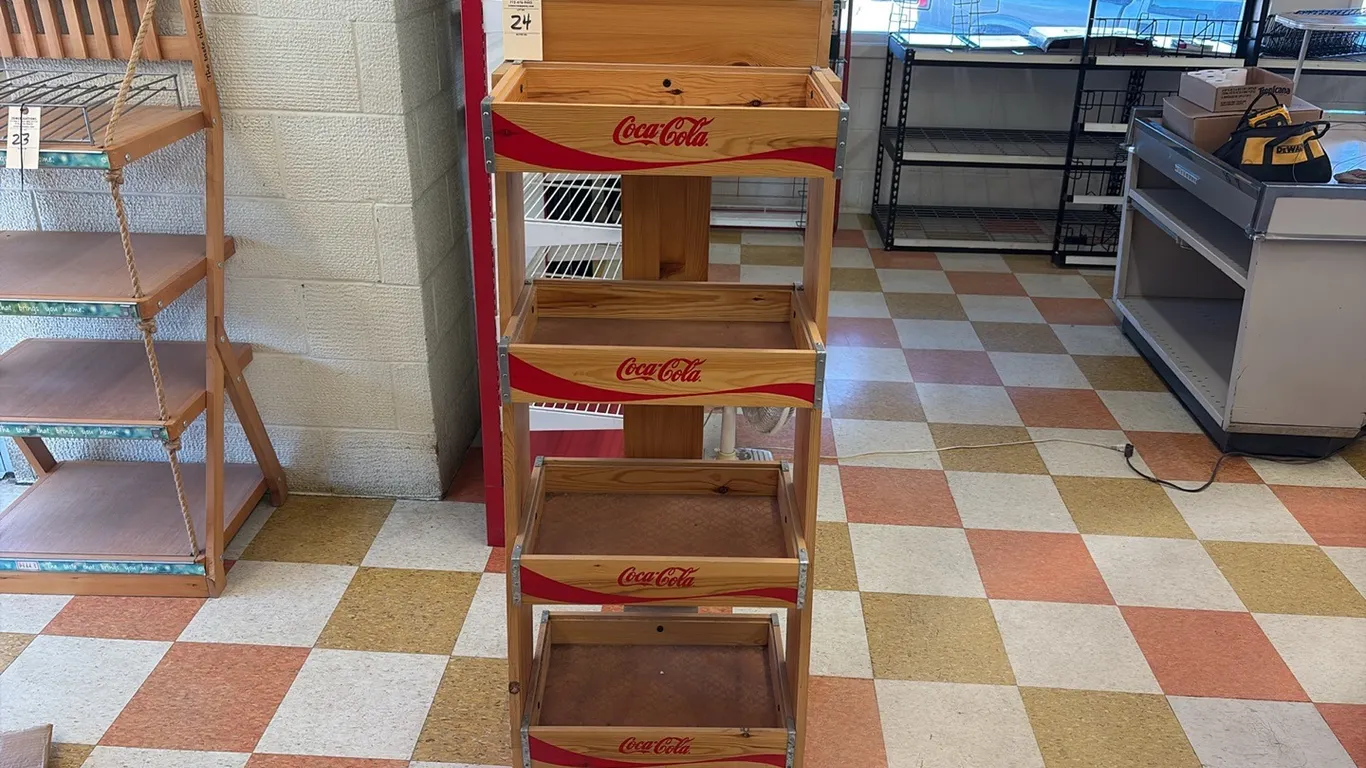Coca Cola Display Rack