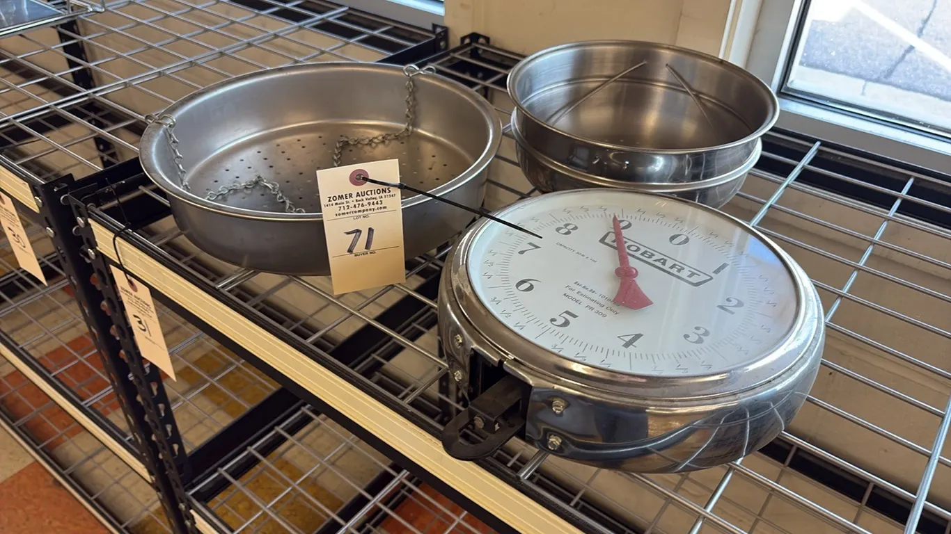 Hobart Produce Scale