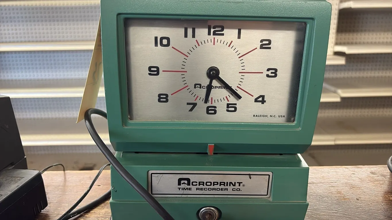 Acroprint Time Clock