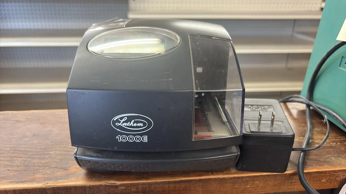 Lathem 1000E Time Clock