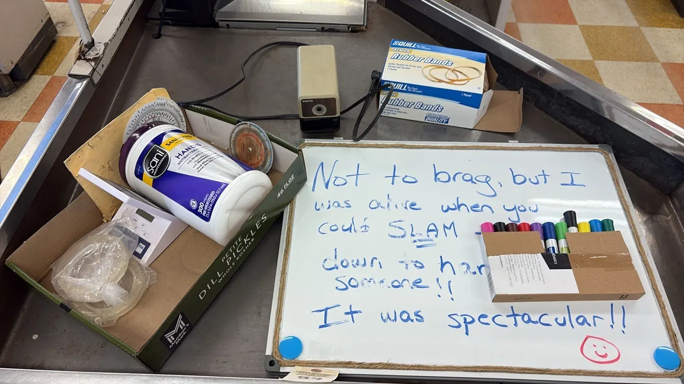 Whiteboard, Pencil Sharpener & Misc