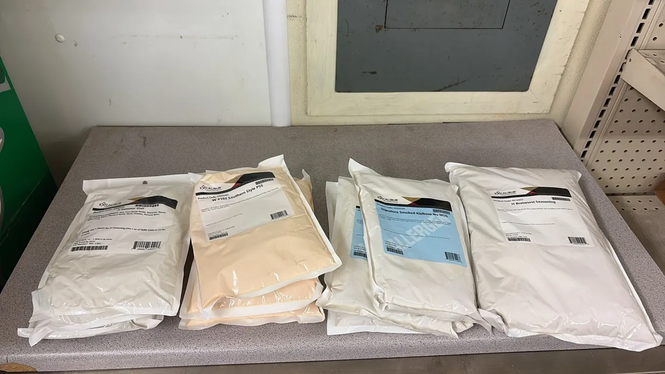 Variety of Meat Seasoning