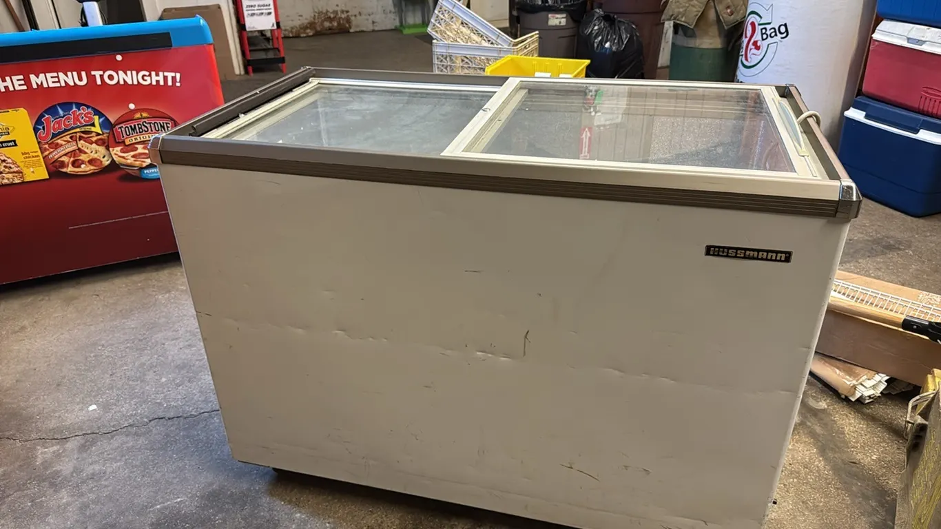 Hussman portable freezer