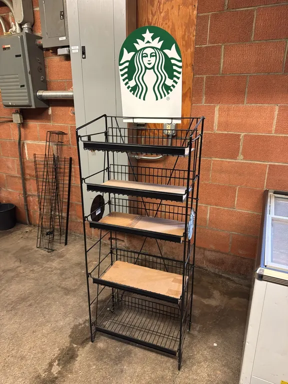 Wire storage rack