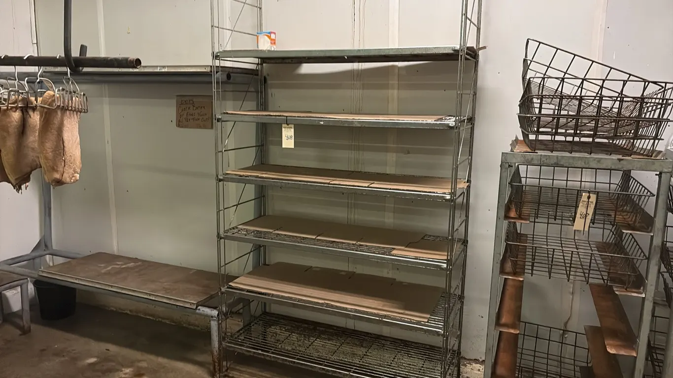 Wire Shelving Unit