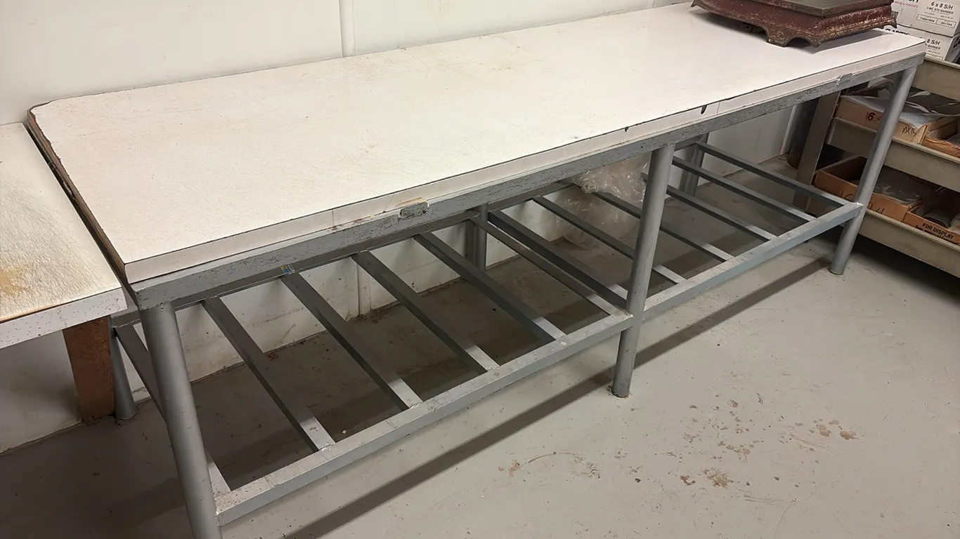 8ft Prep Table