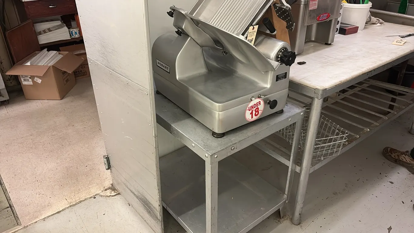 Hobart Commercial Meat Slicer w/ Stand