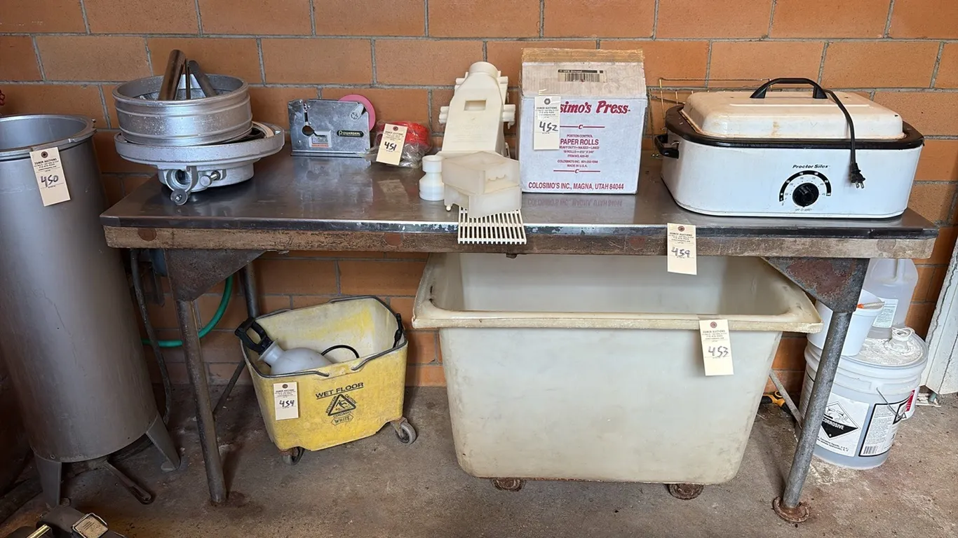 6ft Prep Table