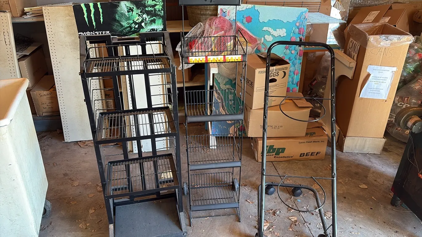 3- Store Display Racks