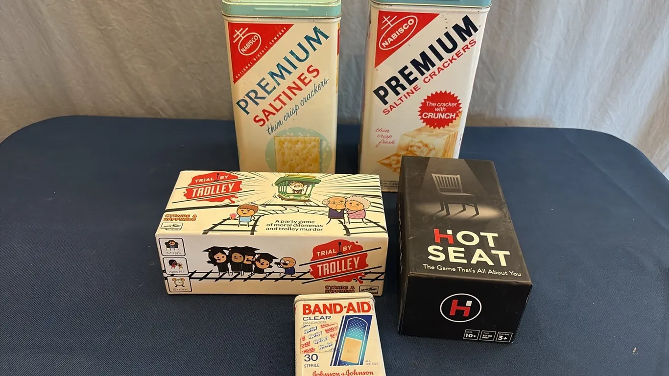 Cracker Tins & Games