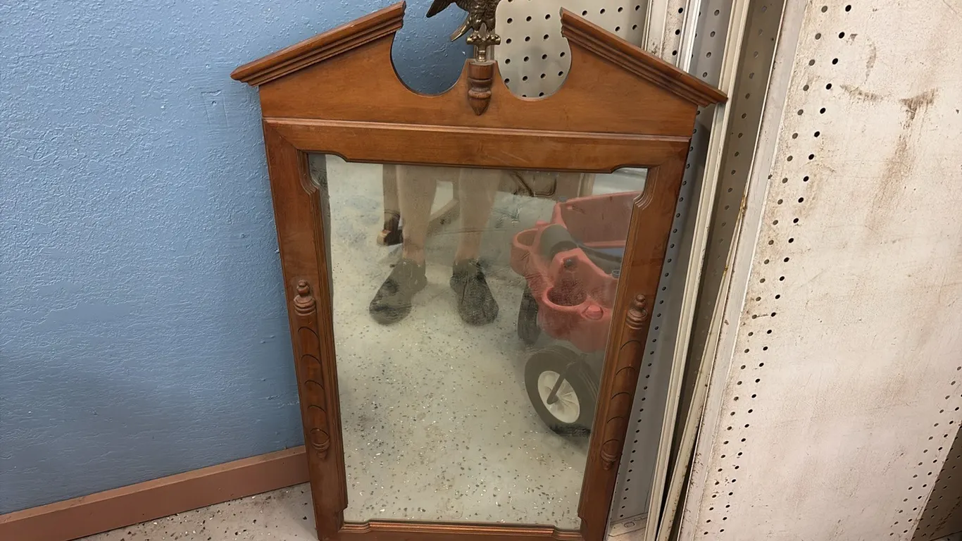 Wood Mirror