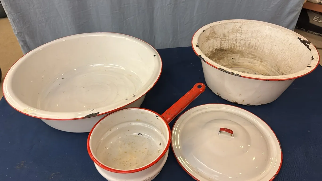 Enamel basins