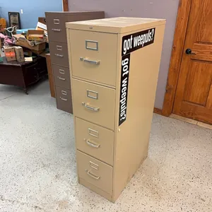 4 drawer file cabinet