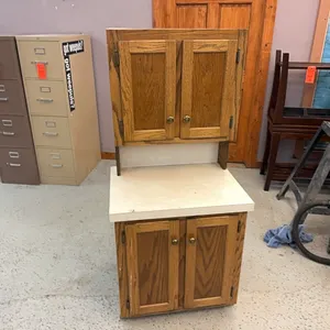 Kitchen cabint play set
