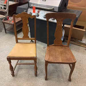2- Wood Chairs