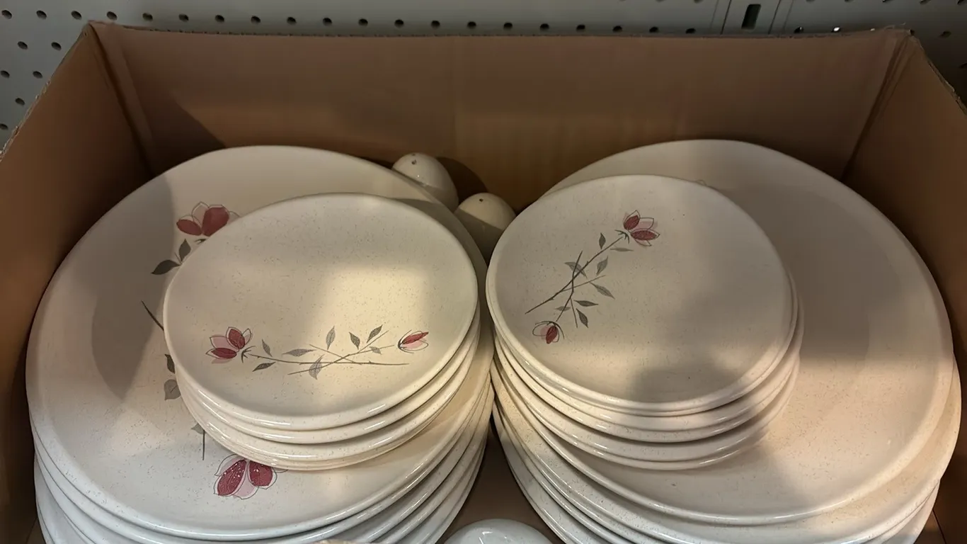 Floral Dish Set