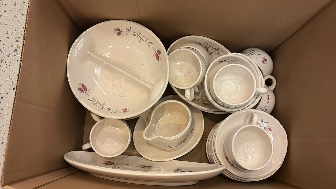 Floral Dish Set