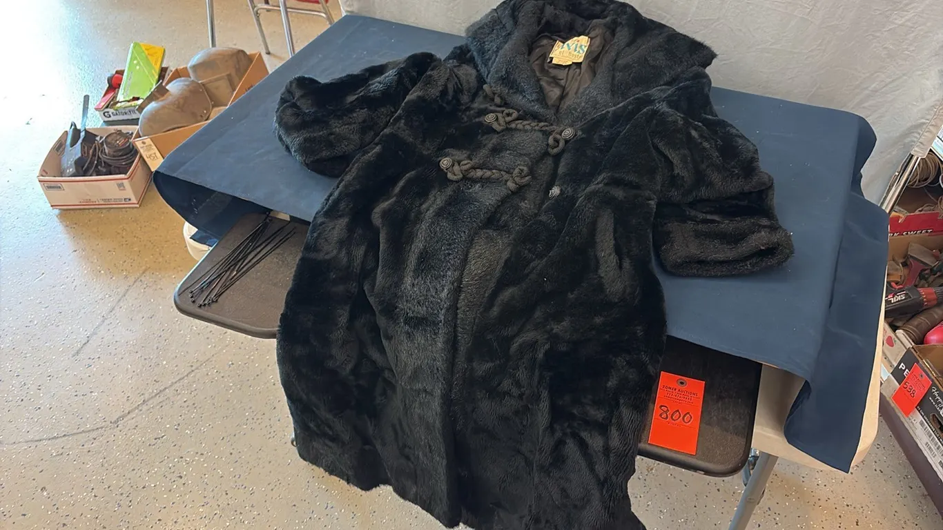 Black Fur Jacket