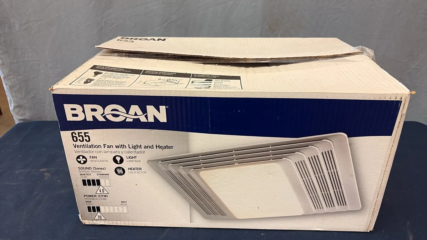 Broan Ventilation Fan & Heater