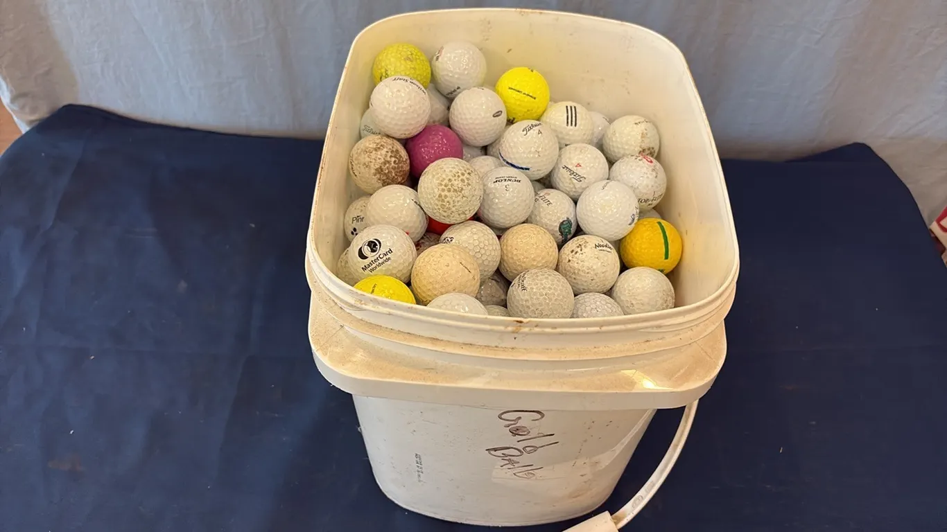 Bucket of Golf Balls