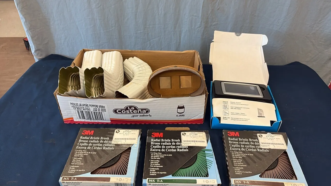 Bristle Brushes, GPS & Gutter Pieces
