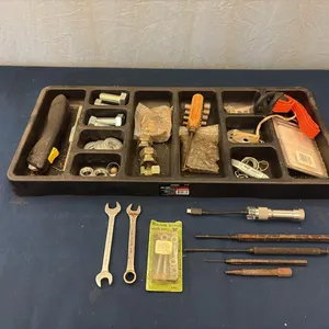 Tool Tray w/ Hardware & Misc Tools