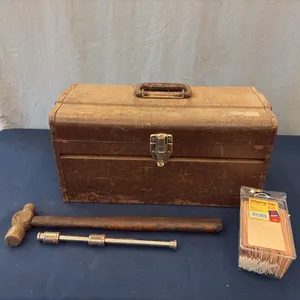 Toolbox w/ Tools & Shipping Tags