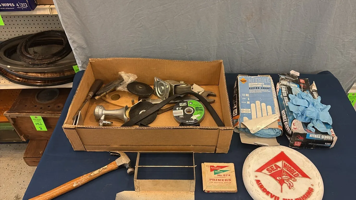 Cutoff Wheels, Rubber Gloves, Shotgun Primers & Misc