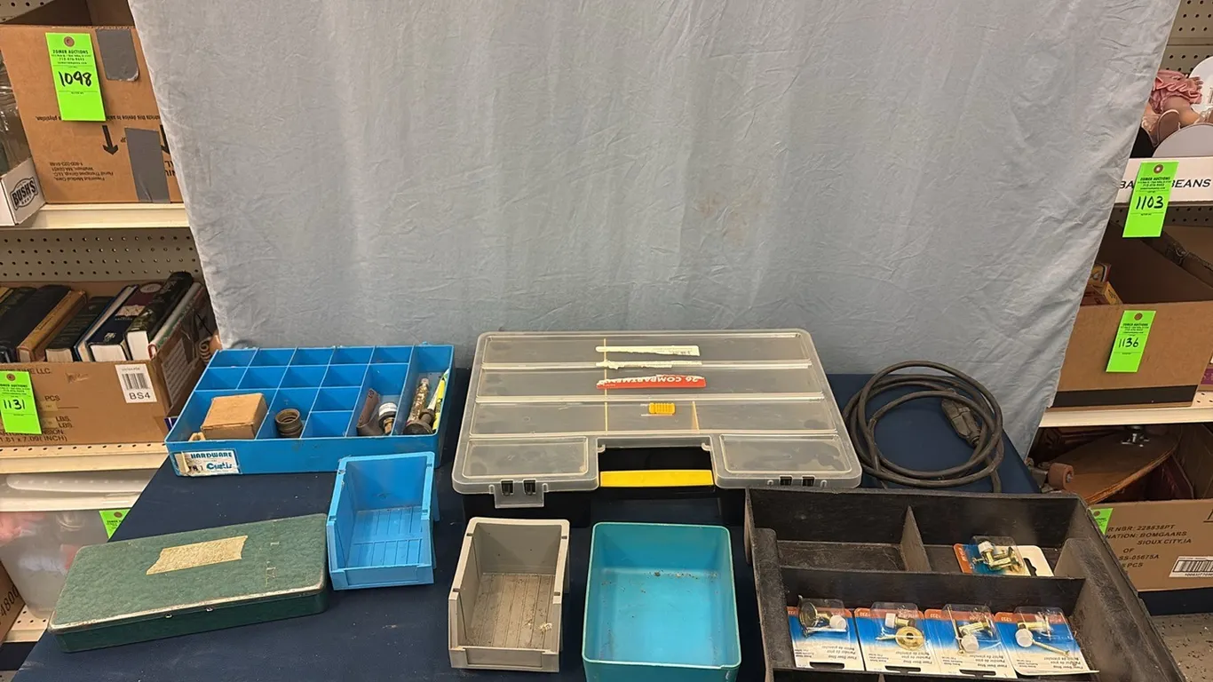 Parts Organizers & Extension Cord