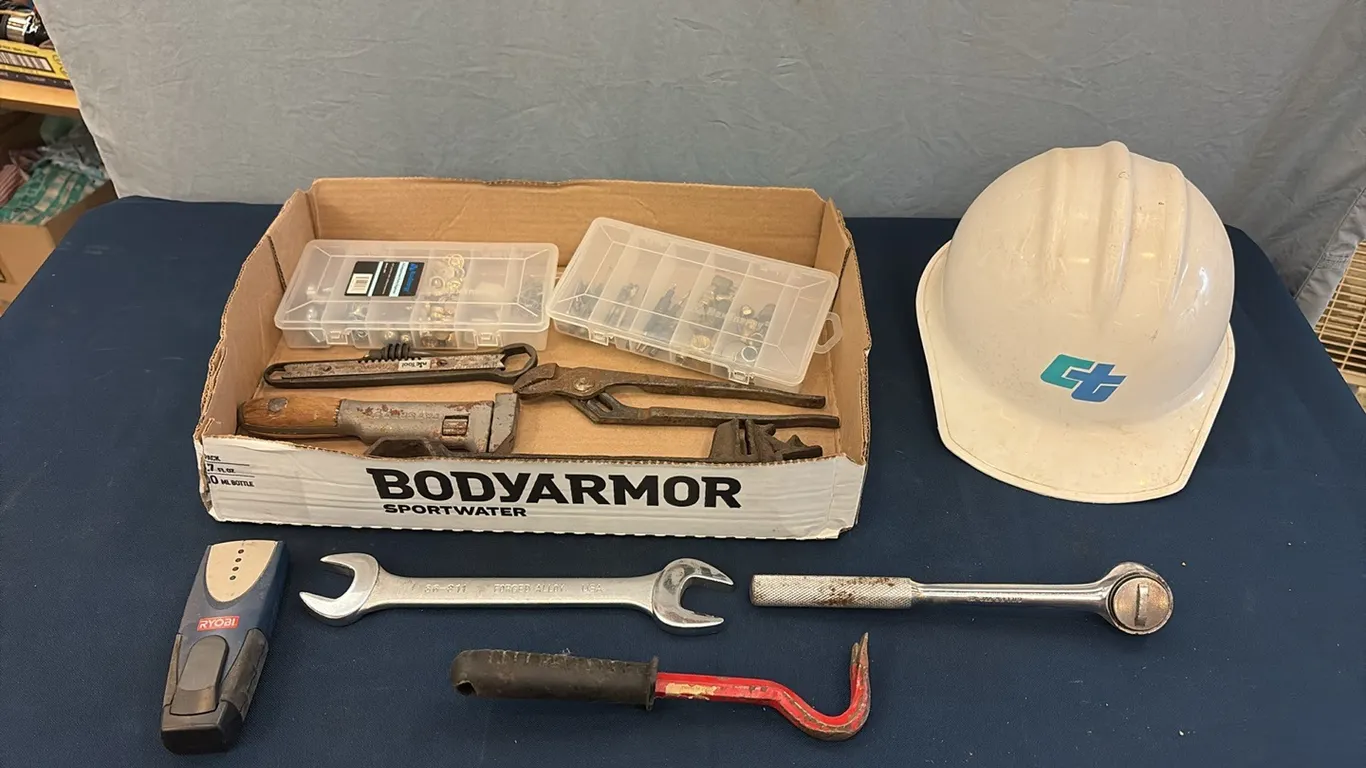Hard Hat & Misc Tools