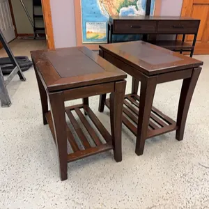 2 end tables