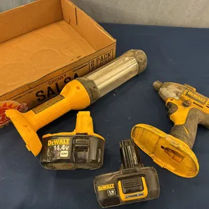 DeWalt work light, impact driver