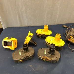 DeWalt batteries, charger, adapters