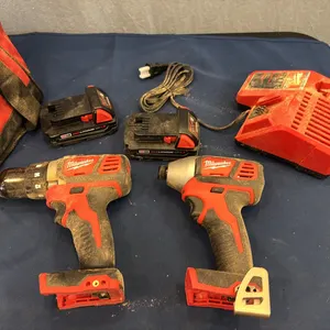 Milwaukee drill, impact driver