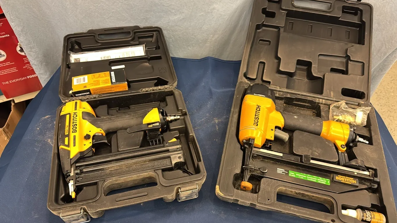 Bostitch brad nailer, finish nailer