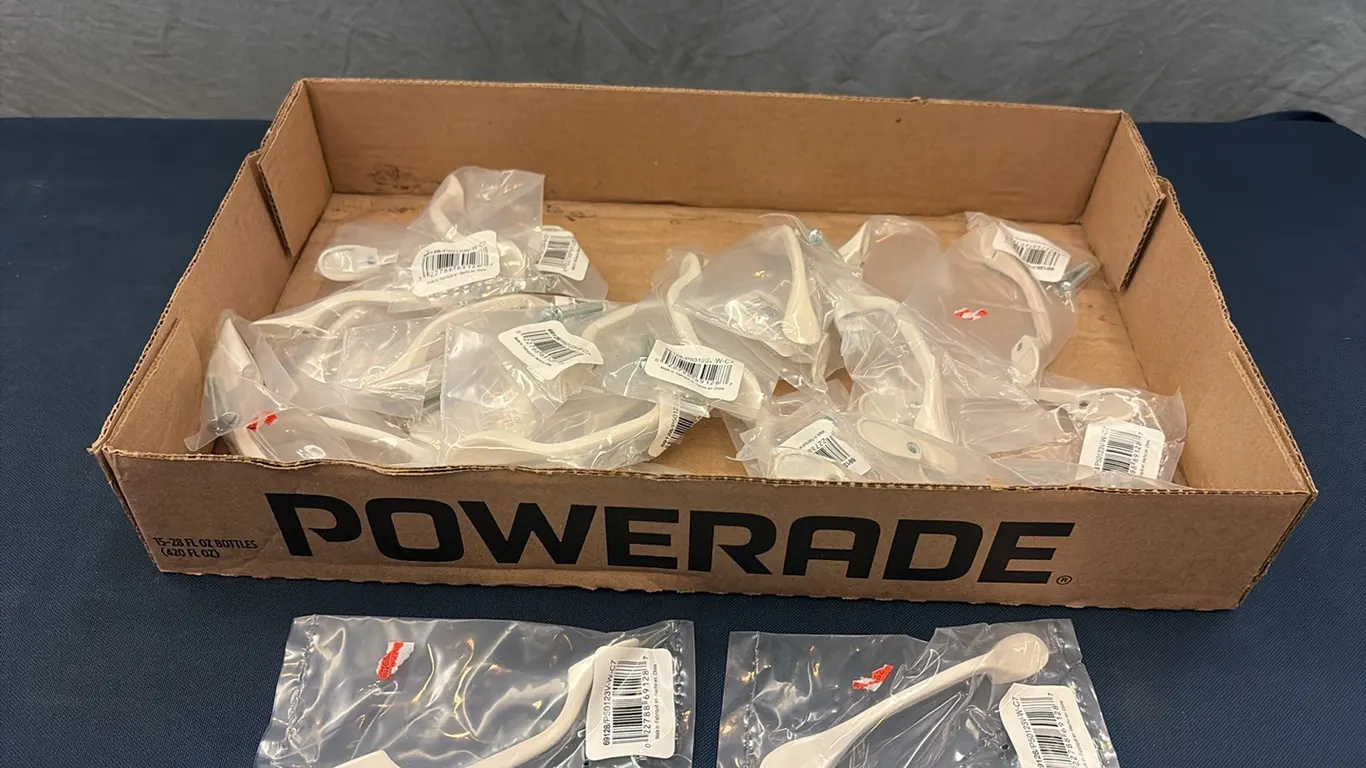 White Drawer Pulls