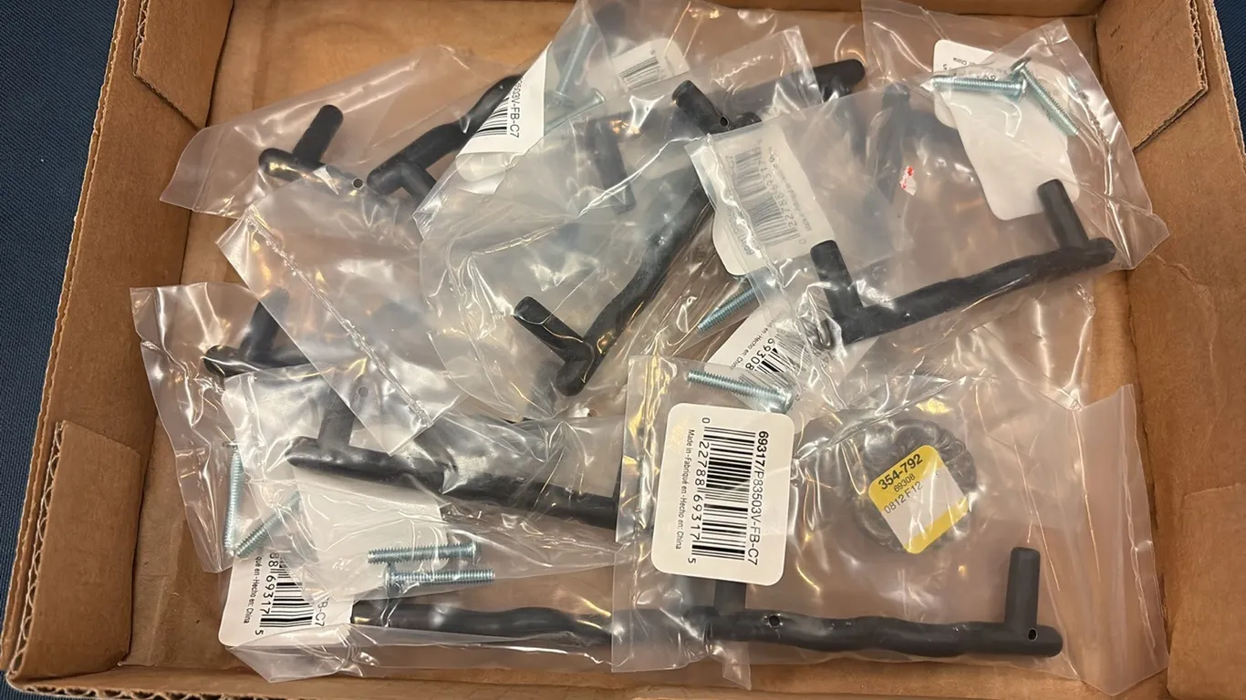 Black Drawer Pulls