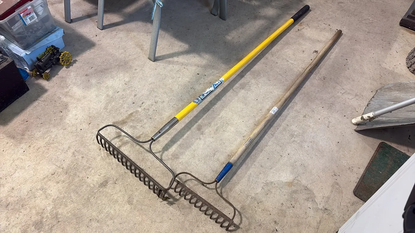 2- Hard Tine Rakes