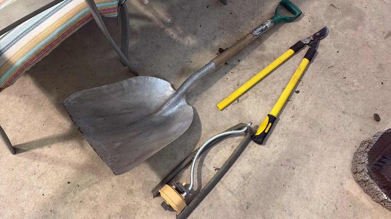 Grain Scoop, Trimmer & Sprinkler