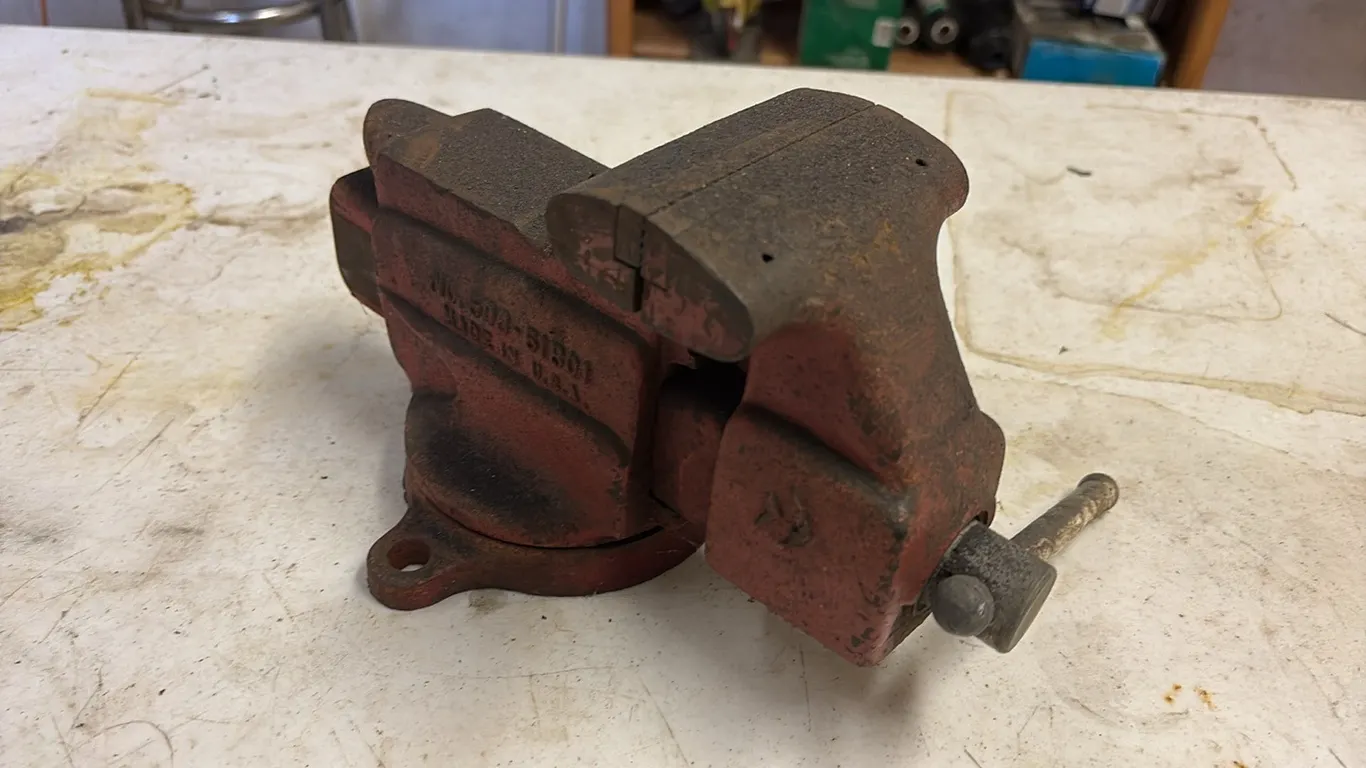 3 1/2” Craftsman Bench Vise