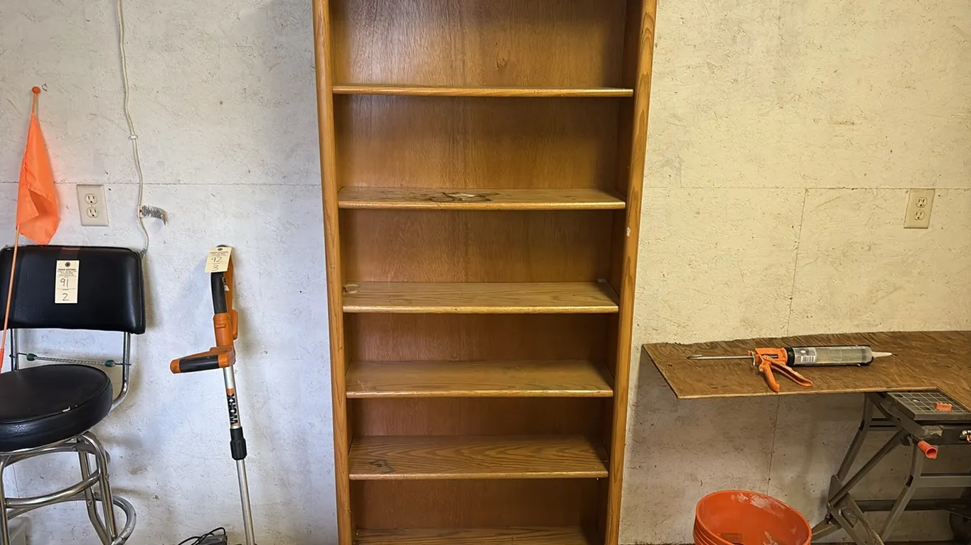 Wood Bookshelf