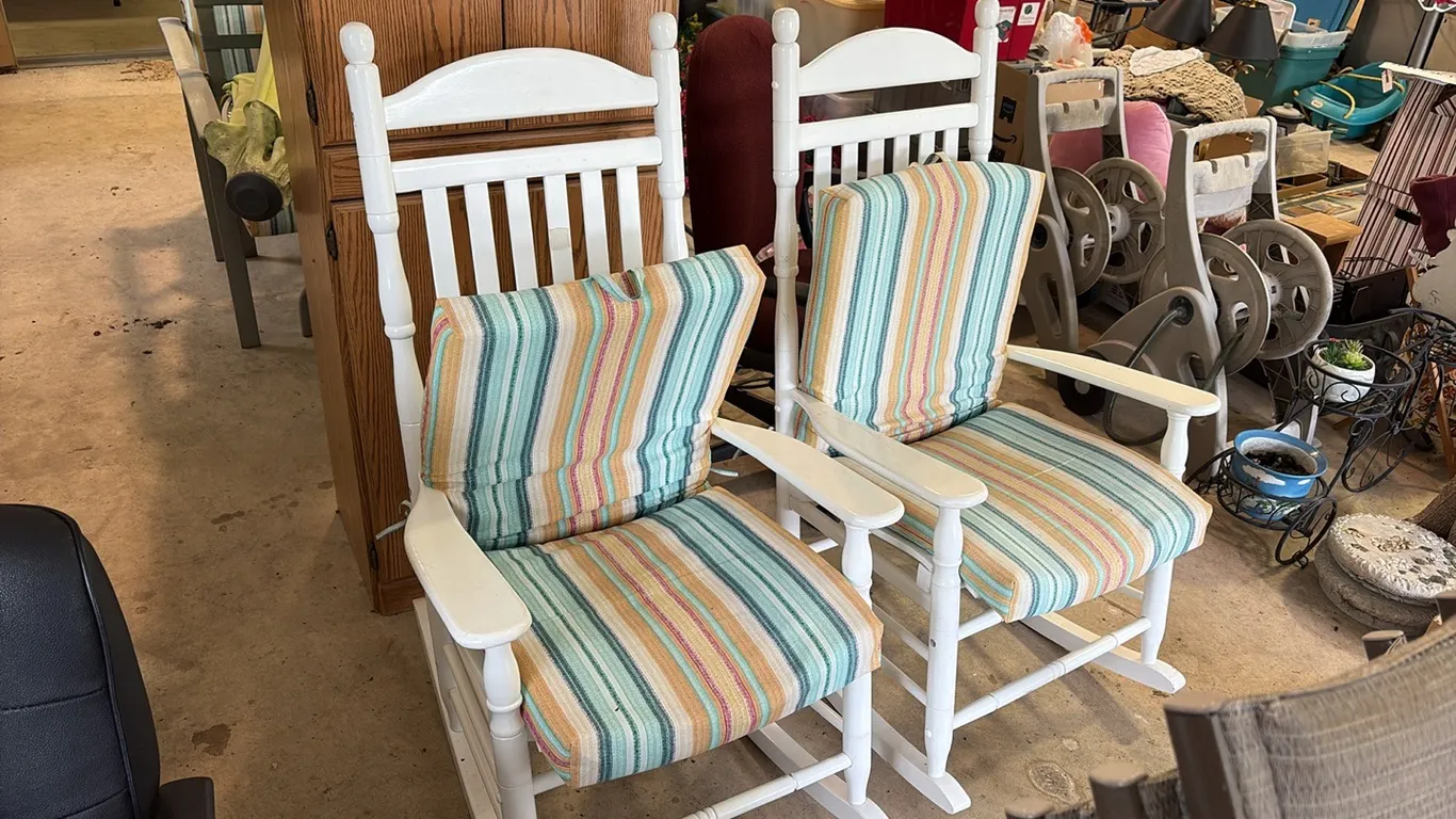2- Patio Rocking Chairs